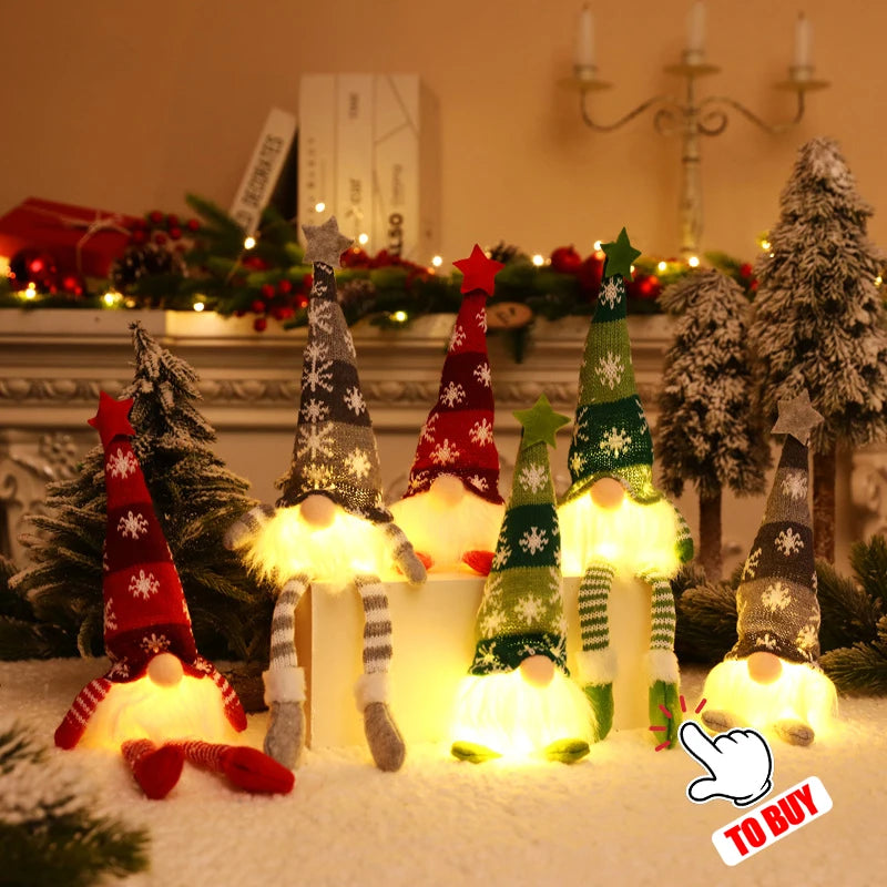 Guirlande LED Père Noël Grimpant
