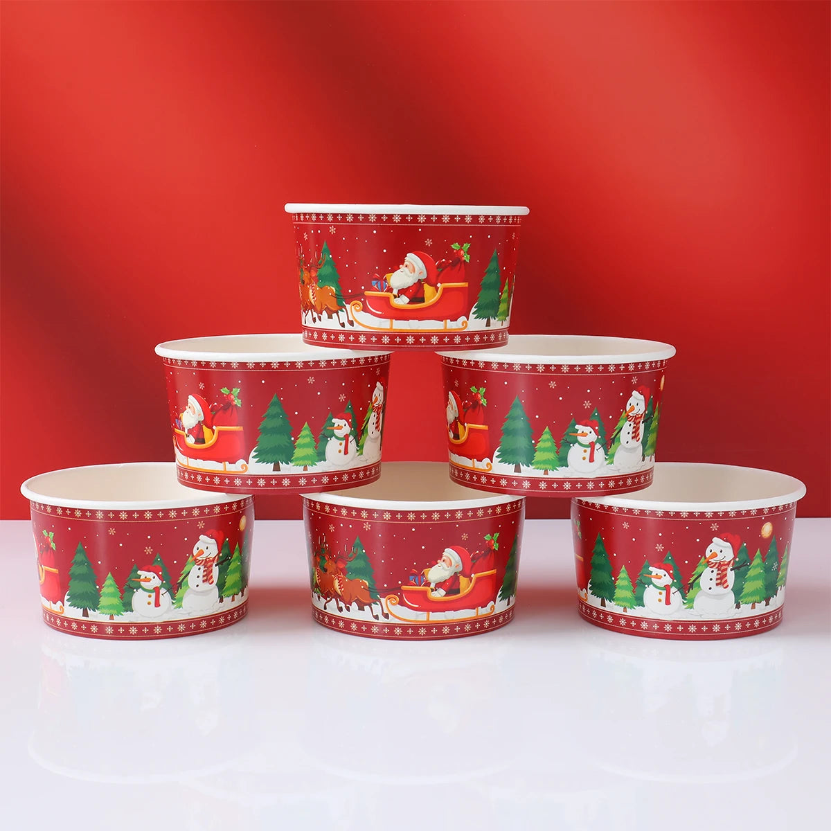 Bols Jetables de Noël