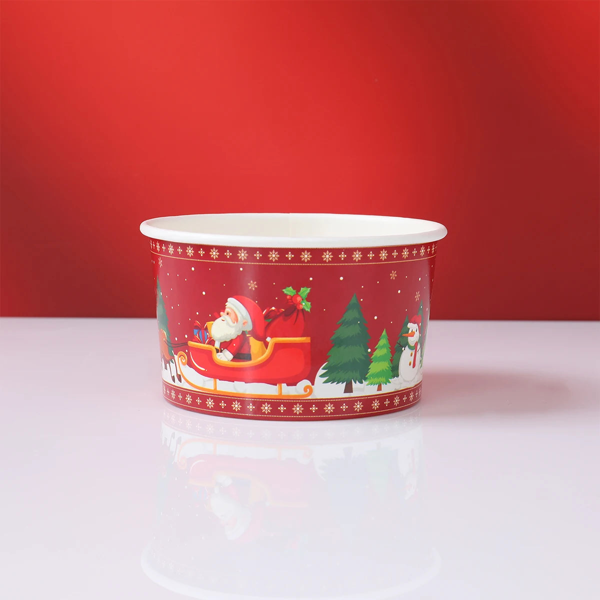 Bols Jetables de Noël
