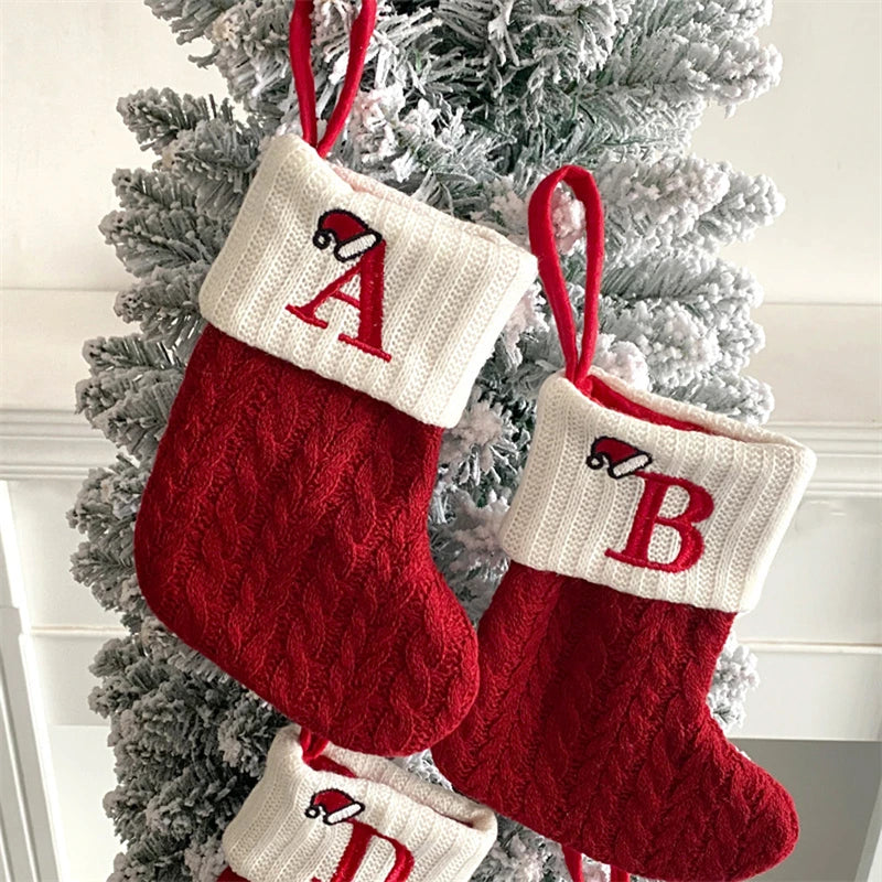 Chaussettes Alphabet de Noël