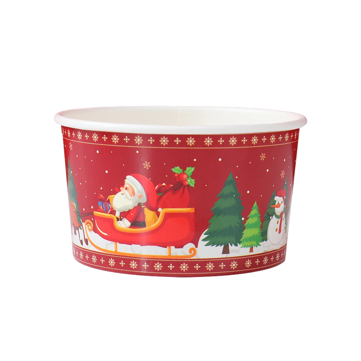 Bols Jetables de Noël