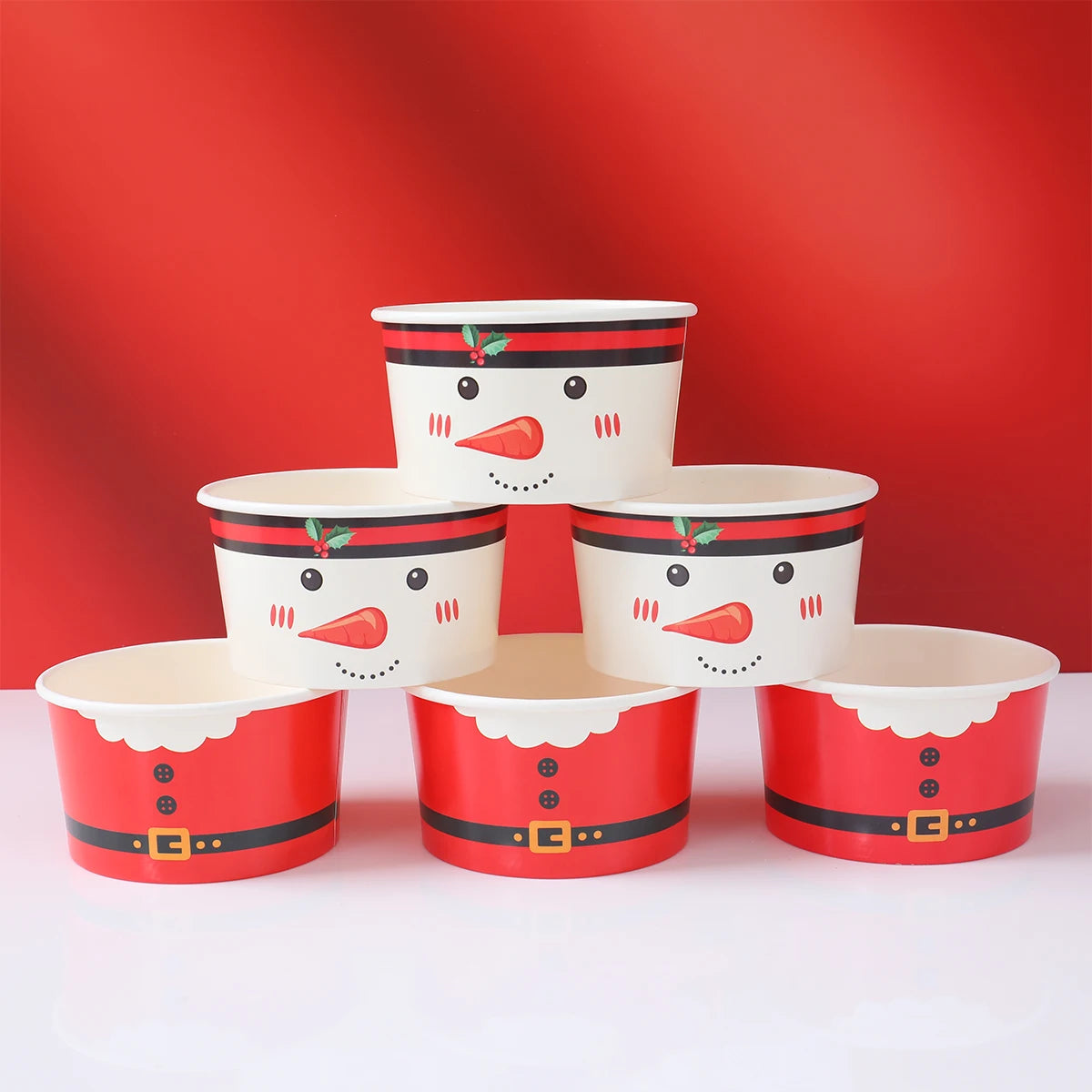 Bols Jetables de Noël