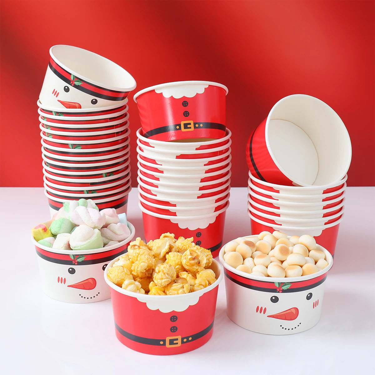 Bols Jetables de Noël