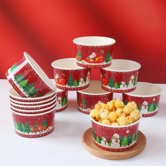 Bols Jetables de Noël