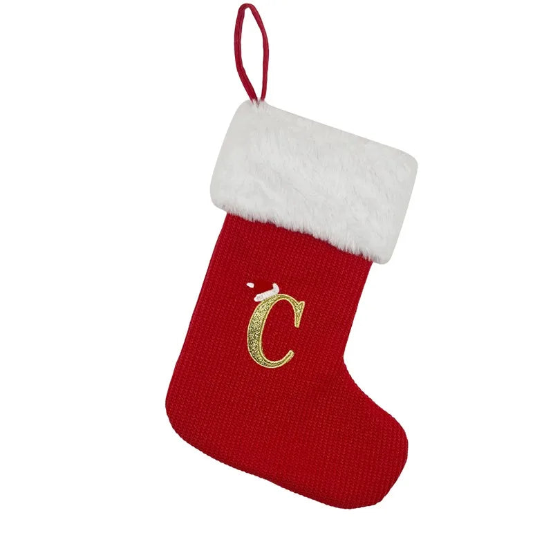 Chaussettes Alphabet de Noël