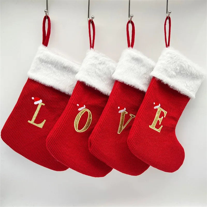 Chaussettes Alphabet de Noël