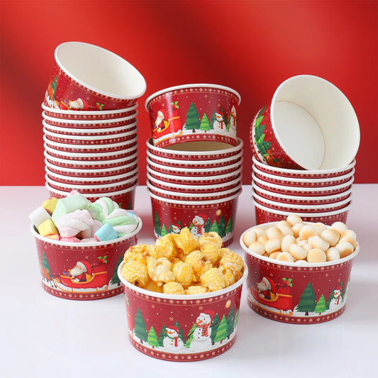 Bols Jetables de Noël