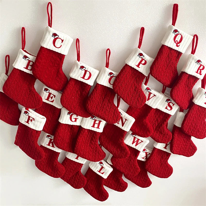Chaussettes Alphabet de Noël