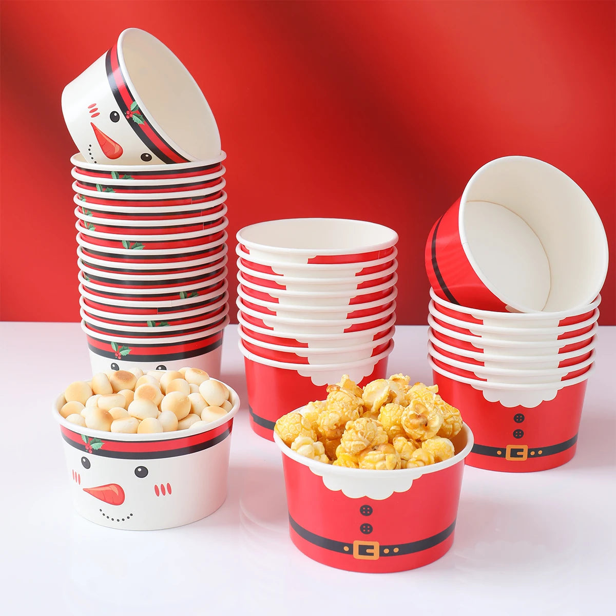 Bols Jetables de Noël