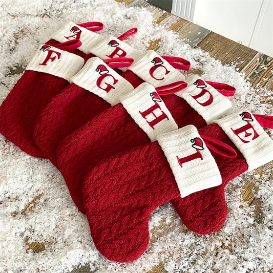 Chaussettes Alphabet de Noël